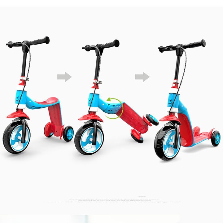 Trotineta pentru copii, 2 in 1 , convertibila. 