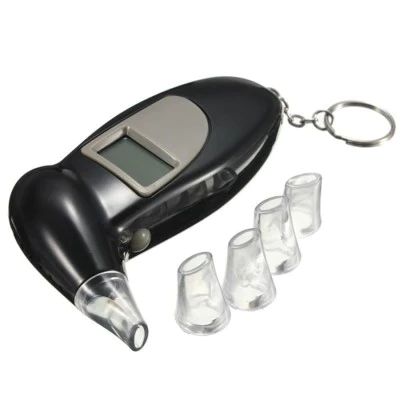 Tester digital pentru alcool cu 4 capete de rezerva