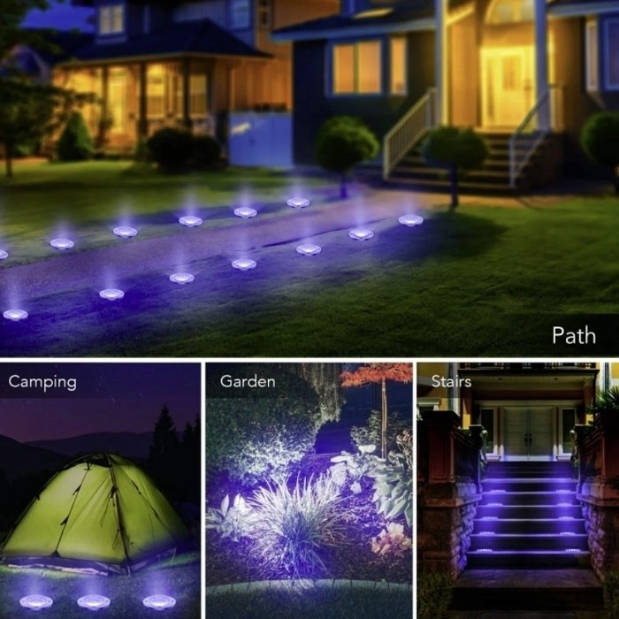 Solare Gradina LUMINI SOLARE PENTRU GRADINA SI TERASA (4 BUCATI) – SOLARLED la pretul ...