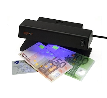 Detector UV pentru bancnote, valuta - Tester autenticitate bancnote, documente