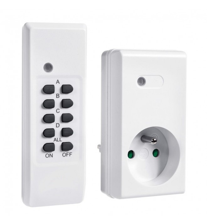 Priză cu telecomandă, 250V/16 A - 3680W