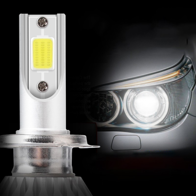 Set Becuri LED Auto 36W, 3800 Lumeni , H4, C6
