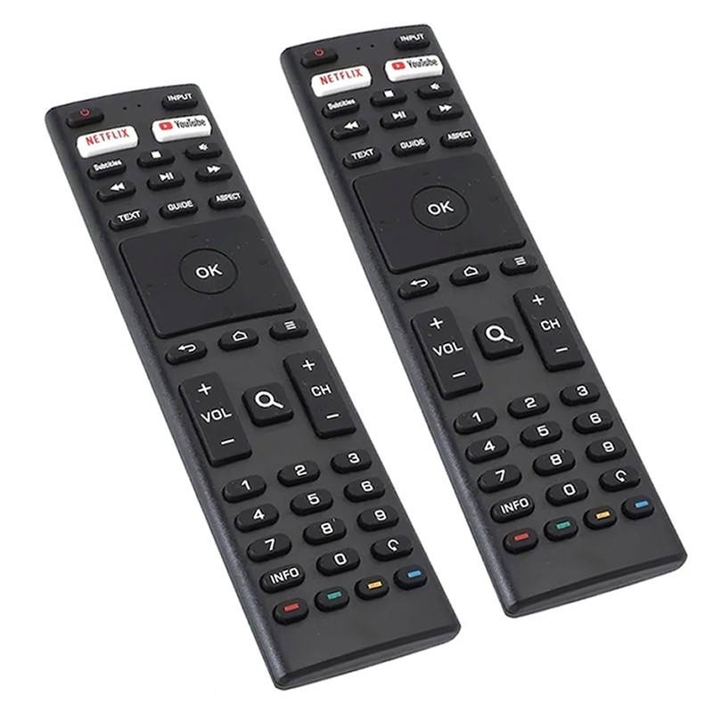 Set 2 telecomenzi TV compatibile Allview, Netflix si Youtube