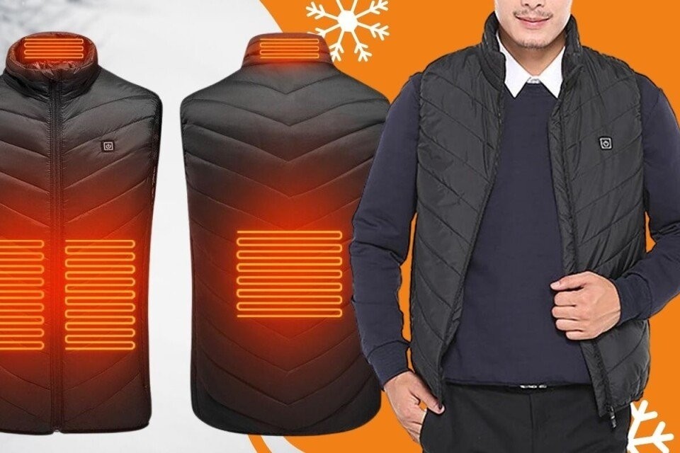  VESTĂ ÎNCĂLZITĂ, ELECTRICA, SLIM FIT