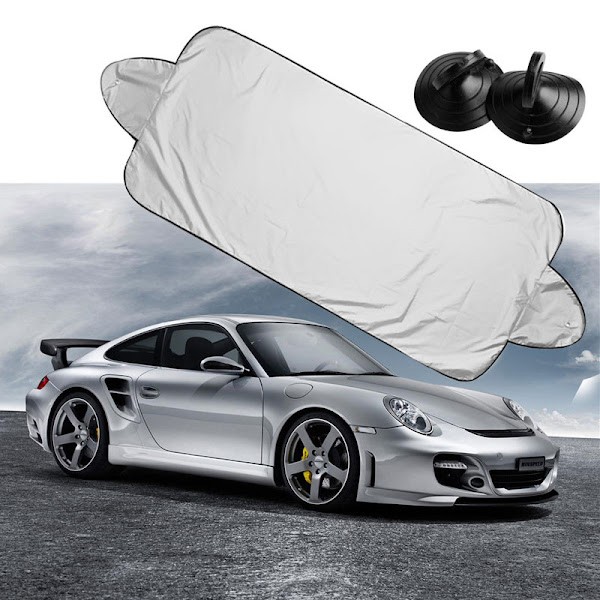 Pachet promotional prelata auto parasolar pentru parbriz 1+1 gratis