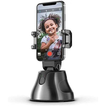 Lichidare Stoc! Suport telefon Smart cu urmarire automata si rotire 360 grade 