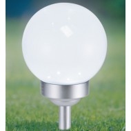 Lampa solara cu 4 LED-uri, glob, 2 in 1