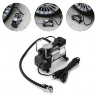 Compresor Auto cu manometru si Mufă Rapidă, Alimentare 12V - Soluția Rapidă pentru Problemele cu Pneurile!