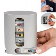 Organizator PillOrganizing pentru medicamente, cu 7 sertare