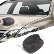 Set 9in1 pentru detailing auto, laveta microfibra, paduri polish, burete de spalat si perie curatare jante