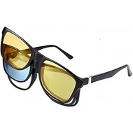 Ochelari de zi cu clip magnetic 3in1, lentile polarizate HD, protecție UV
