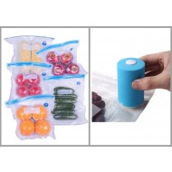 Dispozitiv portabil de ambalare în vid, USB, cu 15 pungi reutilizabile