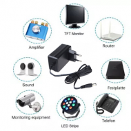 Alimentator universal, 12v 1000 mAh, diverse utilizari, Camere CCTV, DVR etc