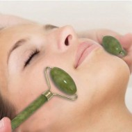Rola de jad pentru fata, aparat pentru masaj facial si corporal