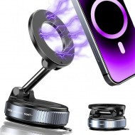 Suport Magnetic Auto Rotativ 360° – Fixare Sigură și Ajustare Rapidă pentru Smartphone-uri