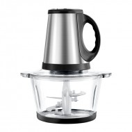 Tocător electric din inox pentru carne și legume, 2L