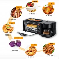 Aparat multifunctional pentru mic dejun, 1250W, 9 litri 