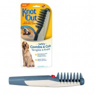 Knot Out – Pieptene electric pentru animale, elimină nodurile și încâlcelile