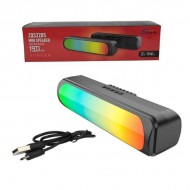 Boxă portabilă ZQS-2205,Bluetooth, MP3, USB/TF, Radio FM, RGB
