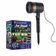 Proiector Laser Exterior – Iluminare Festivă Verde/Roșu pentru Fațadă și Curte