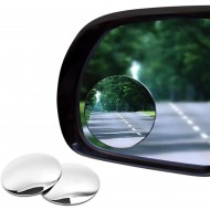 Set 2 bucati: Oglindă Rotundă pentru Unghi Mort Auto - Vizibilitate și Siguranță Îmbunătățite