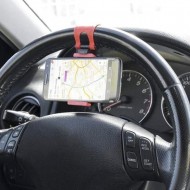 Suport telefon pentru auto prindere pe volan