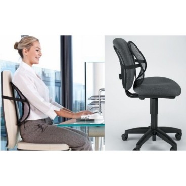 1+1 Gratis: Perna suport lombar pentru scaun