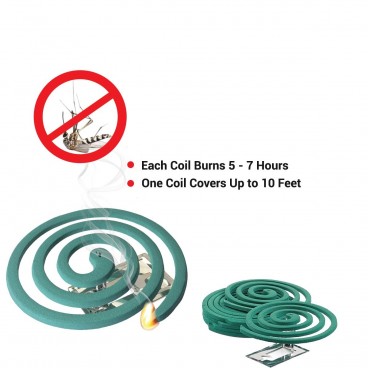 Spirale Naturale Incandescente Parfumate Citronella anti-tantari 10 buc.