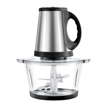 Tocător electric din inox pentru carne și legume, 2L
