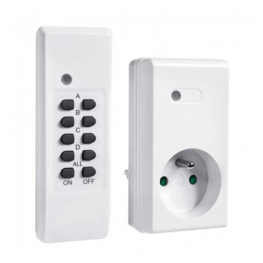 Priză cu telecomandă, 250V/16 A - 3680W