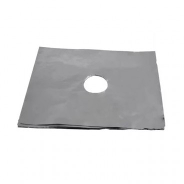 Folie de aluminiu pentru protectie aragaz impotriva murdariei si grasimii arse, 60 x 50 cm 