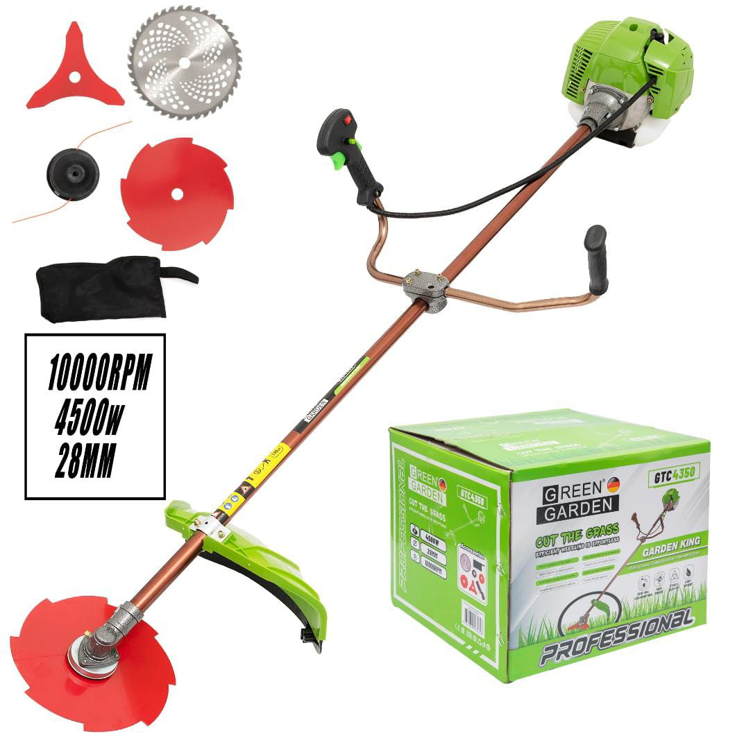 Motocoasa benzina, 6 CP, 4.5 Kw, 10.000 RPM, ACCESORII INCLUSE